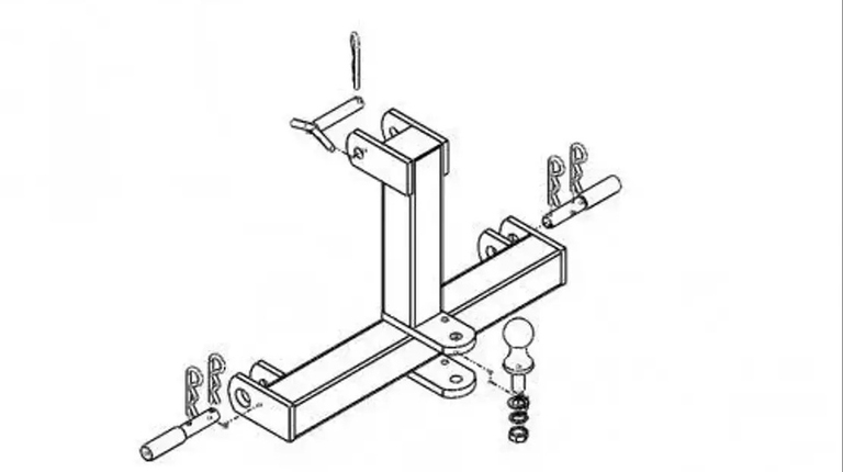 GEO Trekbok met aanhanger knobbel HM 1