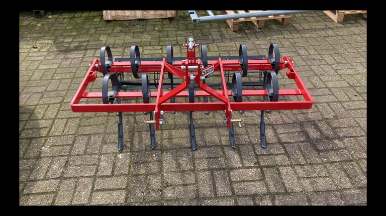 Kraffter Cultivator 11 tands met rol CSR 140