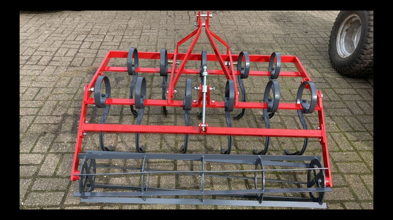 Kraffter Cultivator 11 tands met rol CSR 140